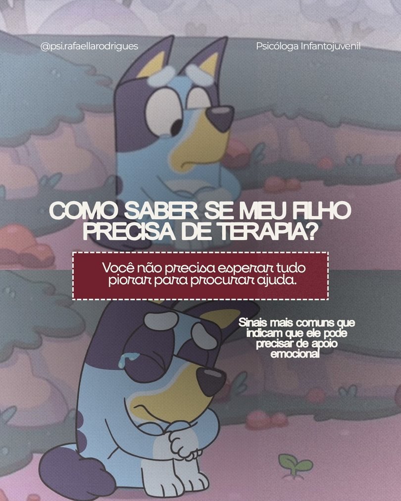 Post: Como saber se meu filho precisa de terapia? Você não precisa esperar tudo piorar para procurar ajuda.
